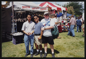 Steve Froisland, Raul Mangubat, and Max at Gay Pride: photographic print