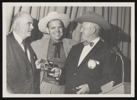 C. Norman Cornall and others at Lions Club function: photographic print