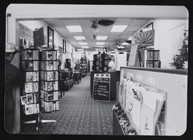 Interior view of the Nellis Air Force Base Library: photographic print