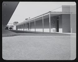 Northern view of Red Rock Elementary School: photographic print