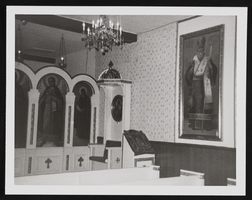 Interior view of St John's Greek Orthodox Church: photographic print