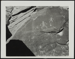 Petroglyphs at Buffington's Reservoir, Clark County, Nevada: photographic print
