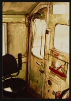 Interior of a locomotive: photographic print