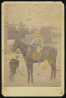 Unidentified boys, one possibly Albert S. Henderson as a child: photographic print