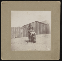 Molly, a Native American housekeeper who worked for the Henderson family at their Eureka, Nevada home: photographic print