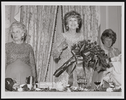 Ada Belk, Judy Bayley, and Joan Rashbrook (identified from left to right): photographic print