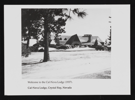 Cal-Neva Lodge, Crystal Bay, Lake Tahoe, Nevada: postcard