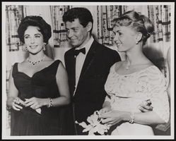 Elizabeth Taylor, Eddie Fisher, and Debbie Reynolds (identified from left to right): photographic print