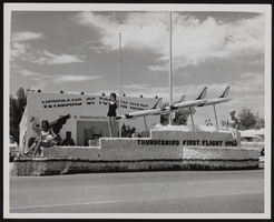 Thunderbird Hotel float at the Helldorado Parade in Las Vegas, Nevada: photographic print
