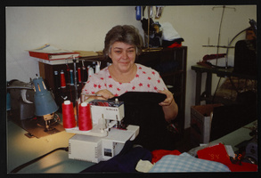 Katherine Joseph's sewing factory: photographic print