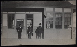 Railroad station, Goldfield, Nevada: photographic print