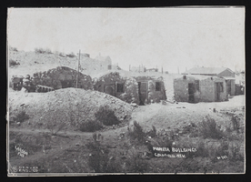 Pioneer buildings, Goldfield, Nevada: postcard