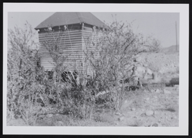 The pump house at the lake on the Krupp Ranch property: photographic print