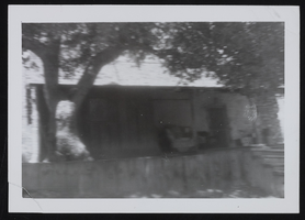 Building at Krupp Ranch: photographic print
