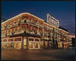 Exterior view of Showboat Casino in the evening, Atlantic City, New Jersey: photographic print