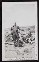 Carl on a ranch in Colorado: photographic print