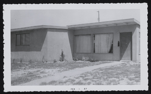 Unidentified home, possibly Jeanne and Carl's Las Vegas, Nevada residence: photographic print
