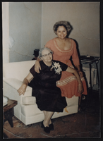 Alice Key and her mother Louise Key: photographic print