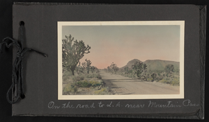 Album 1: travel photographs of southern Nevada, Arizona, California, and Wyoming: photographic prints