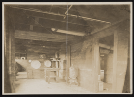Interior of basement in Siegfried home in Edmonds, Washington: photographic print