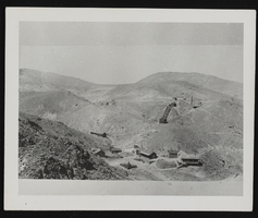Pickhandle Gulch and Mt. Diablo cul-de-sac, Nevada: photographic print