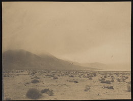 A storm on Mt. Grant, overlooking Walker Lake near Hawthorne, Nevada: photographic print