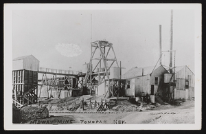 Midway Mine, Tonopah, Nevada: postcard