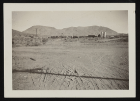 View of Red Mountain in Johannesburg, California: photographic print