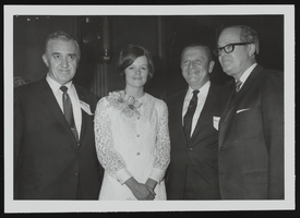 'Miss Cherry Blossom Princess' Michelle Marie LaVoy with Congressman Walter Baring and Senators Howard Cannon and Alan Bible: photographic print and correspondence