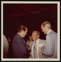General David Jones (Chairman of Joint Chiefs), Howard Cannon, and Colonel Frank Krebs (Senator Cannon's military assistant): photographic print