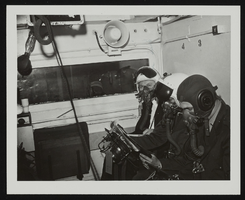 Howard Cannon's visit to the United States Naval Air Test Center, Patuxent River, Maryland: photographic print