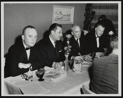 Howard Cannon with others at a dinner in his honor: photographic print