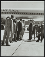 President John F. Kennedy's visit to Las Vegas, Nevada: photographic print