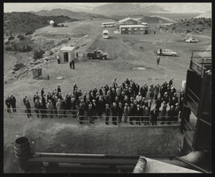 Howard Cannon's tour of the Nevada Facility of North American Aviation: photographic print