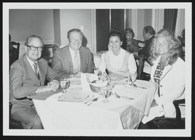 Senators Alan Bible and Howard Cannon with Nevada Democrats Didi Carson and Virginia Catt: photographic print