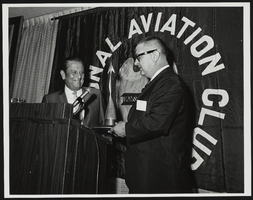 International Aviation Club awarding Howard Cannon an Award of Merit: photographic print
