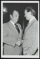 Howard Cannon is pictured with Presidential candidate Jimmy Carter: photographic print