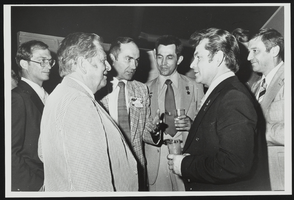 Howard Cannon attending a reception at the Paris Air Show: photographic print