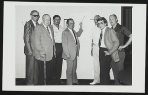 Howard Cannon with members of the Las Vegas Chamber of Commerce: photographic print