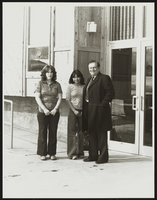 Howard Cannon with two unidentified women: photographic print