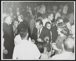 United States Senatorial Campaign with Howard Cannon greeting constituents at a political gathering: photographic print