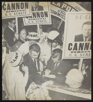 Howard Cannon at signing event: photographic print