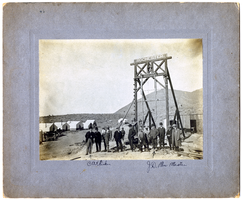 Rochester Goldfield Mining Company miners: photographic print