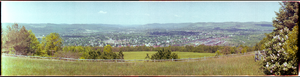 View of Sayre, Pennsylvania from De Sisti Hill, Sayre, Pennsylvania: panoramic photograph