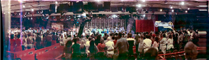 The Jerry Lewis MDA telethon at Sahara Hotel, Las Vegas, Nevada: panoramic photograph