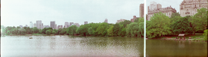 Central Park, New York City, New York: panoramic photograph