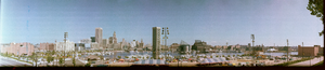 Inner Harbor, Baltimore, Maryland: panoramic photograph