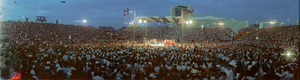 Larry Holmes vs. Gerry Cooney fight at Caesars Palace, Las Vegas, Nevada: panoramic photograph