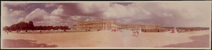 Versailles Palace grounds, Versailles, France: panoramic photograph