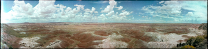 Painted Desert, Arizona: panoramic photograph